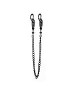 Ouch helix nipple clamps black