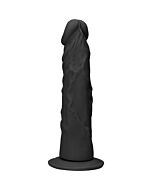 Realistic dildo - 25cm - black