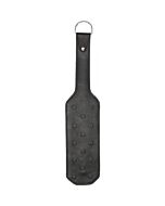 Leather vampire paddle black
