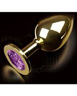 Jewellery large gold purple