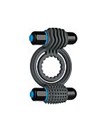 Optimale vibrating double c-ring slate black