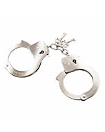 Fifty shades of grey metal handcuffs