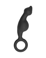 Sono - no. 62 dildo with metal ring - black