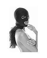 Fetish fantasy limited edition spandex 3-hole hood