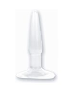 Crystal jellies small butt plug - clear