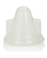 Universal silicone pump sleeve white