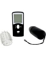 Bullet vibe with sleeve black