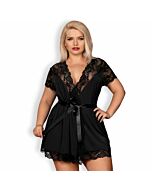 Obsessive - 810-pei-1 peignoir xxl