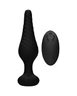 Sono no. 77 - remote controlled vibrating anal plug - back
