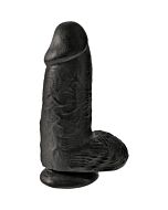 Realistic Black Chubby King Penis