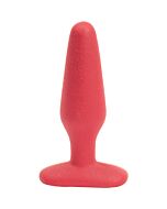 Butt plug non-skid slim m - red