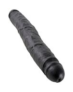 King cock cock 12 inch slim double black