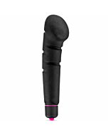 My first vibrator hard black 14.2 cm 7 speeds