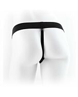 Fetish fantasy series 11" hollow strap-on vibrating with balls 27.9cm flesh