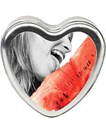 Earthly body watermelon edible massage candle