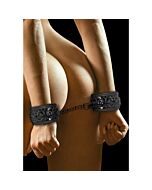 Luxury hand cuffs black