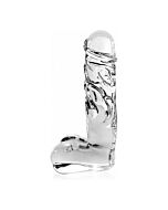 Icicles number 40 hand blown glass massager
