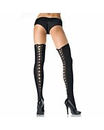Leg avenue sheer and opaque thigh highs
