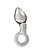 Icicles number 14 hand blown glass massager