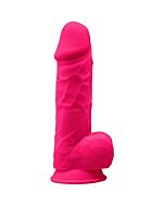 Pink Realistic Penis 21.8cm