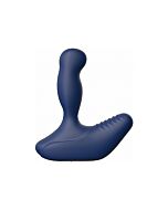 Revo waterproof rotating prostate massager blue