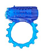 Flex ring and finger vibe blue