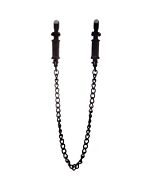 Ouch vice nipple clamps black