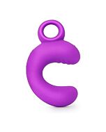 Climax elite - diana 9x c-sharped vibrator - purple