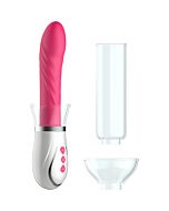 Twister - 4 in 1 rechargeable couples pump kit - pink