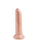King cock realistic dildo uncut flesh 25 cm