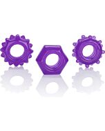 Reversible ring set purple