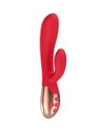 Heating g-spot vibrator - exquisite - red