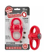 Screaming o vibrating ring yoga red