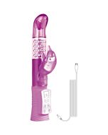 Rechargeable dolphin vibrator purple