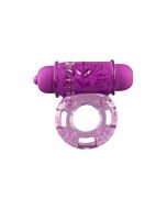Vibrating bullet ring purple