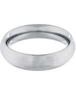 Stainless steel ring - 50 mm - silver