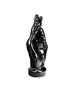 Hung system  anal plug hello black color 23.7cm