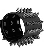 Ouch! skulls and bones - extreme bracelet - black