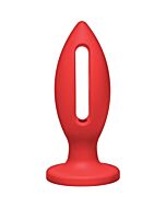 Lube luge plug 5 inch red