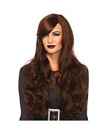 Leg avenue long wavy black wig