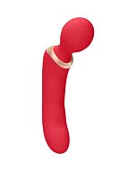 Multi-purpose vibrator - charm - red