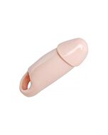 Really ample wide penis enhancer sheath - skin