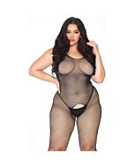 Leg avenue crystalyzed net bodystocking 1x-2x