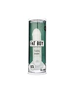 Fat boy thin 6,5 inch - clear