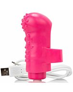 Screaming o rechargeable finger vibe fing o pink