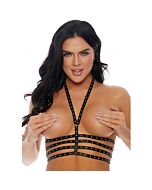 A triple stud harness gold