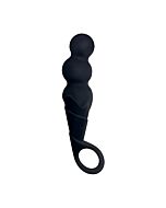 Plug & play silicone plug, scoops, black