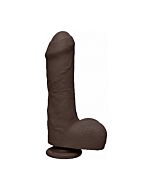 Uncut d - 7 inch with balls - ultraskyn - chocolate