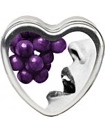 Earthly body grape edible massage candle