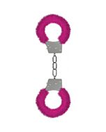 Beginners furry handcuffs pink